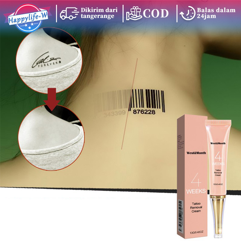 Hapus Tato Cream Penghilang Tato Obat Penghilang Tato Permanen Krim Penghilang Tatto