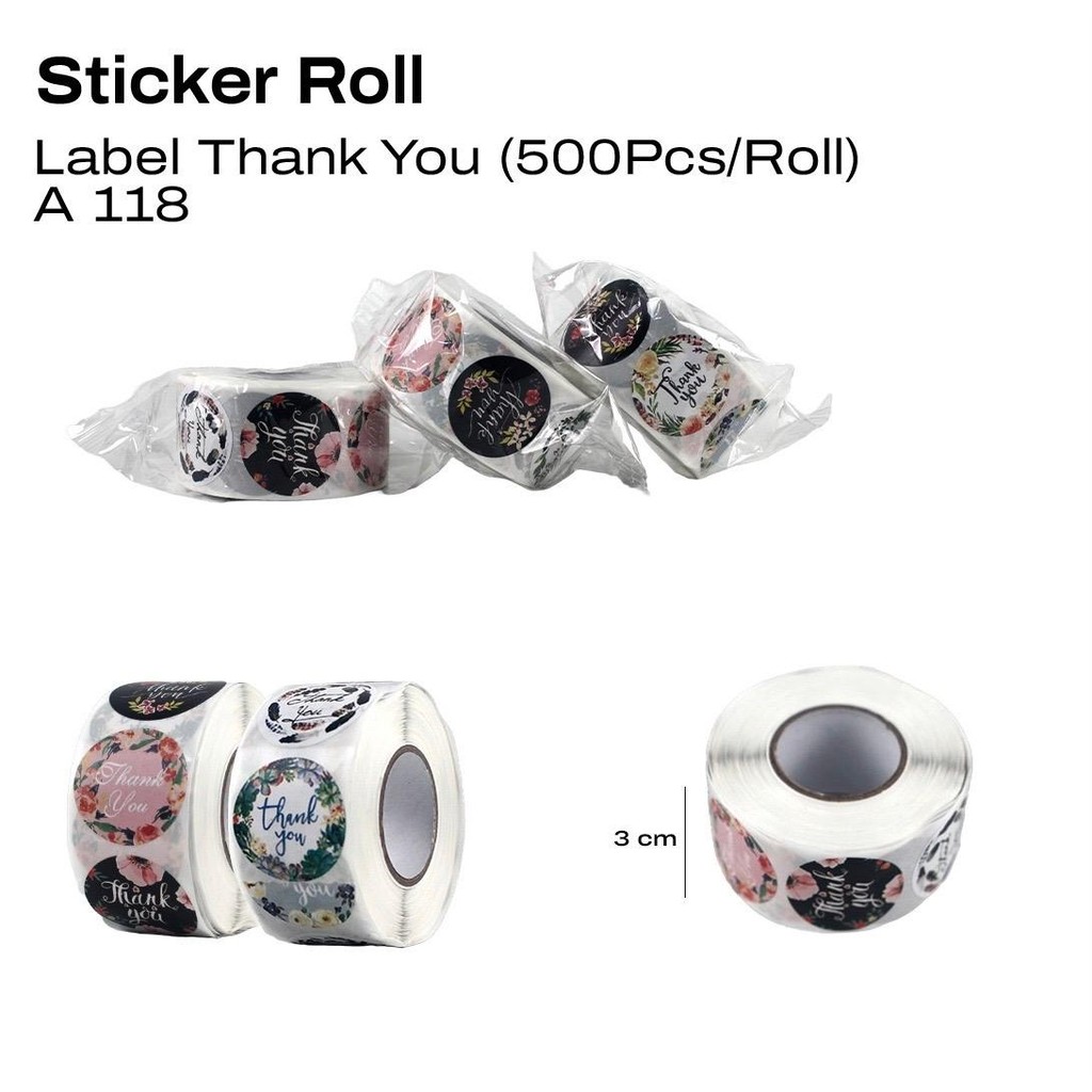 

♚1rol Stiker Tempel Mika / Label Stiker Kertas karakter lucu♚