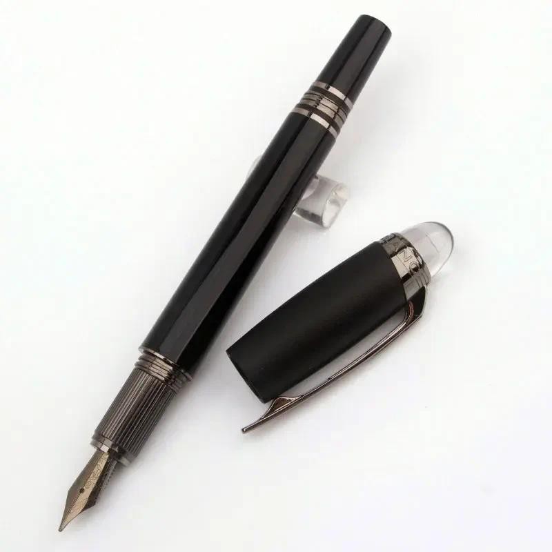

Top Quality Limited Edition Matte Black Cap Space Exploration Planet Metal Signature Rollerball Ballpoint Fountain Pens Hot Sell