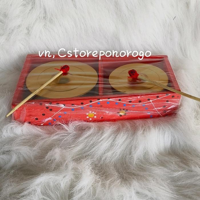 

* KENONG MAINAN / BARONGAN / ALAT MUSIK MAINAN / KENONG KAYU / REOG / BARONGAN - isi 2, Merah *