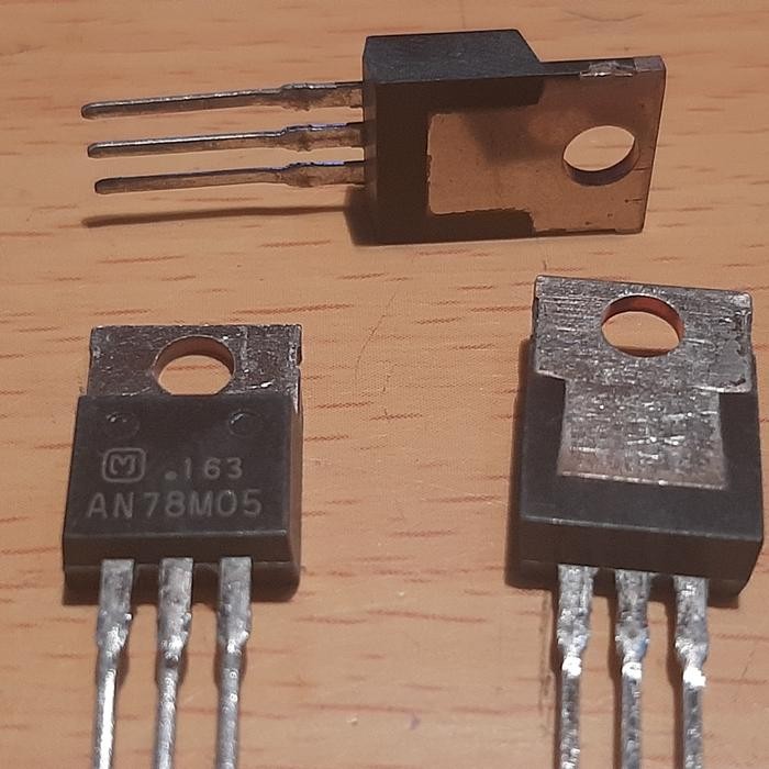 Part IC Regulator AN78M05 AN 78M05 identik 7805 Matsushuta Panasonic