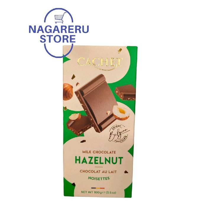 

Cachet milk chocolate hazelnut 100gr