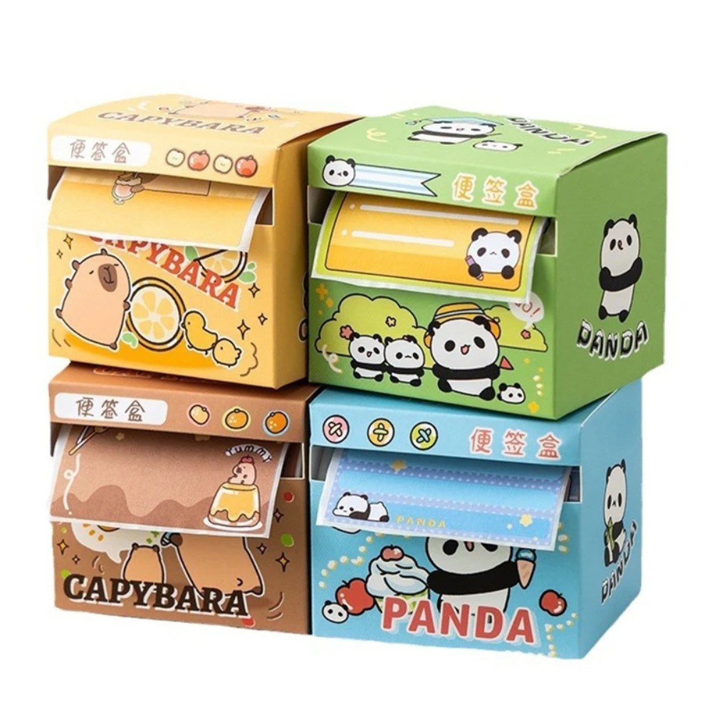 

Sticky Notes Capybara Pull Out Sticky Notes Cartoon Note Roll Pull Out Roll Memo Pad Creative Stationary Cute Capybara Memo Pad