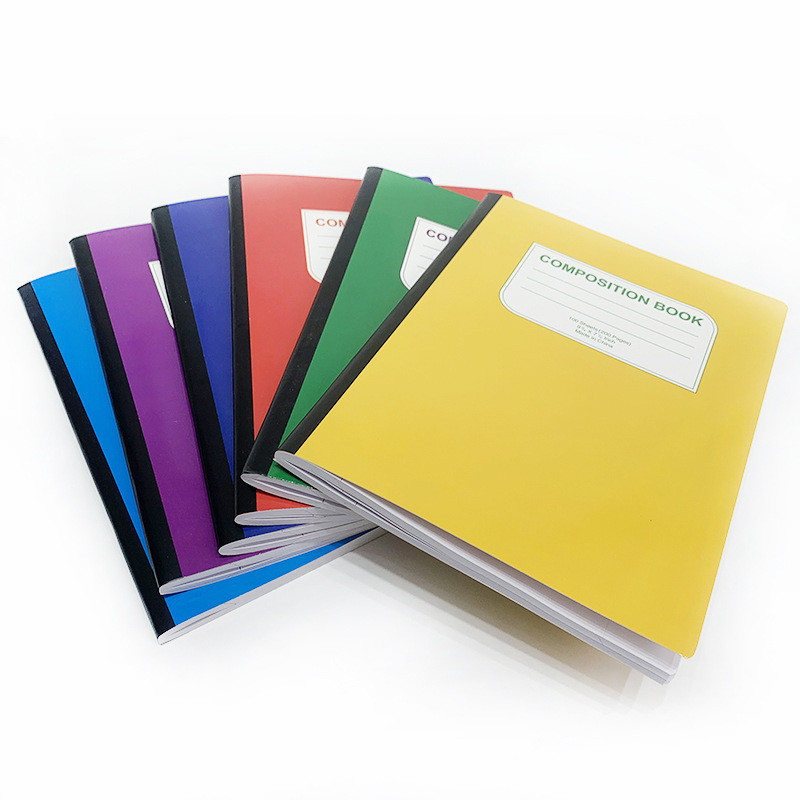 

Cross border Hot selling Solid Color English Notebook B5 Horizontal Bar Inner Page Business Office Meeting Soft Copy Notebook