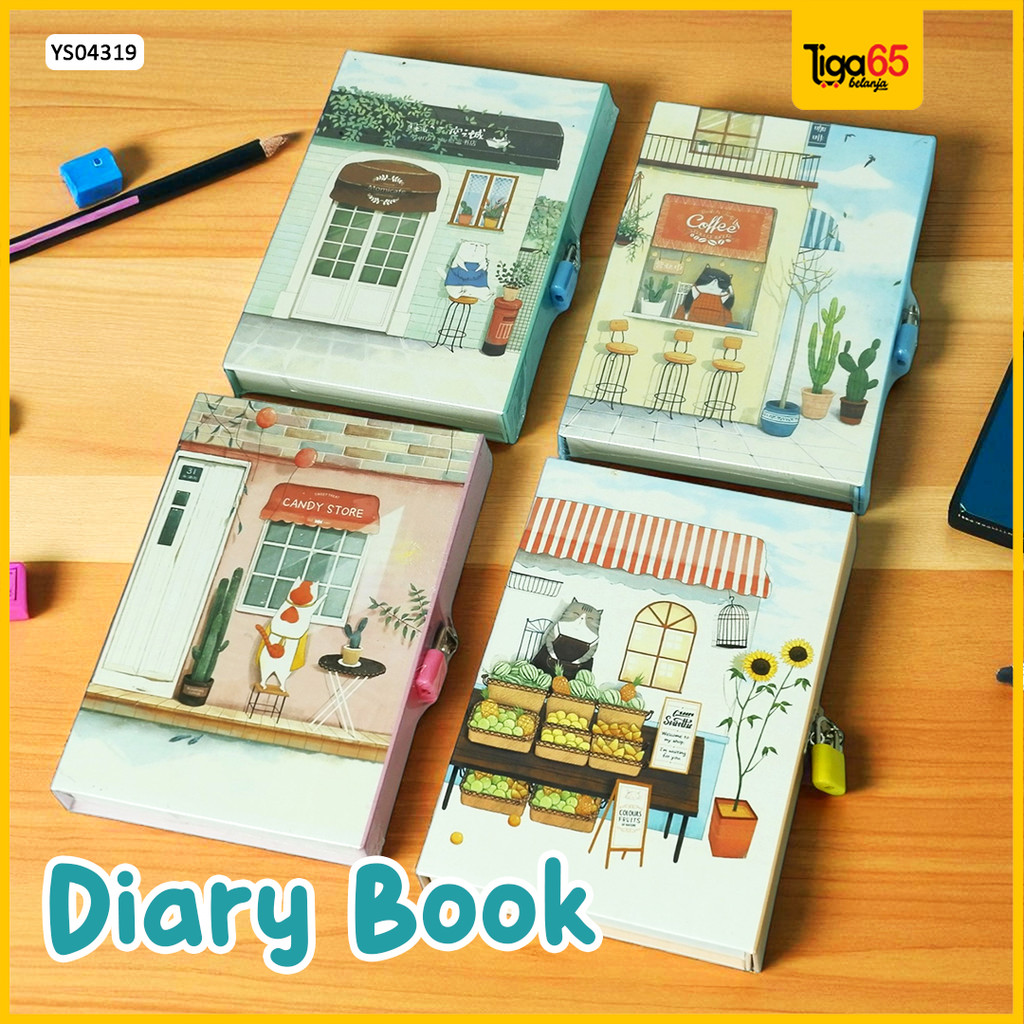 

Notebook Aesthetic / Buku Catatan / Buku Diary Aesthetic YS04319