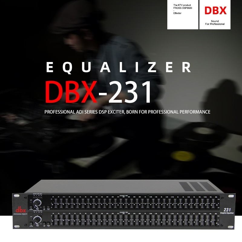 equaliser EQ DBX 231