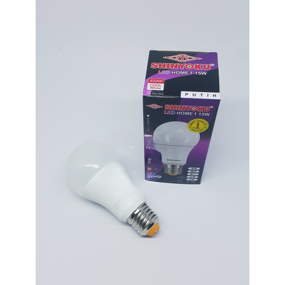 Lampu Shinyoku LED Home 15watt/ free packing Dus Bulb 15w 15 w wat watt Bohlam bola lampu