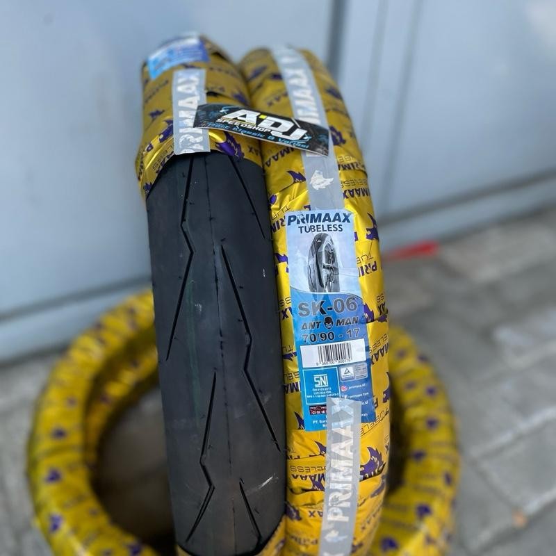 BAN PRIMAX SK06 TUBLESS BAN LUAR PRIMAAX SK06 70/90 80/80 90/80 ring 17