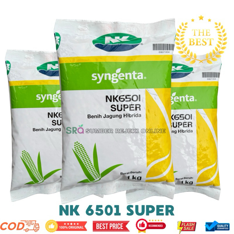 BENIH JAGUNG NK 6501 | SUPER DARI SYNGENTA - 1KG BIBIT JAGUNG NK SUPER