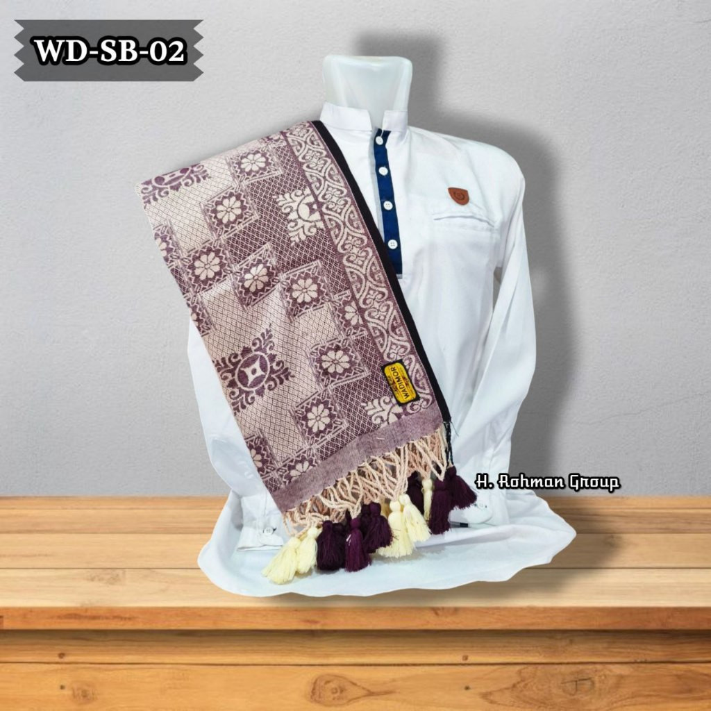 SALAFY SHOP Surban Wadimor Pria Muslim | Sorban Wadimor Batik Songket | Sorban Arab Terbaru
