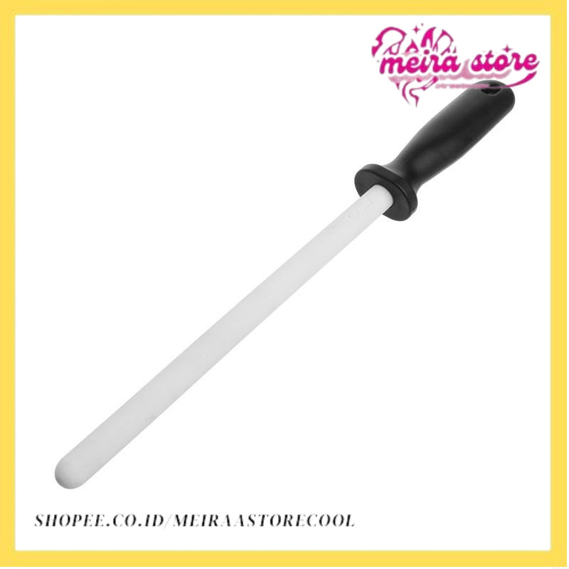 

KX4B 8" Ceramic Sharpening Rod Sharpener with ABS Handle for Knife