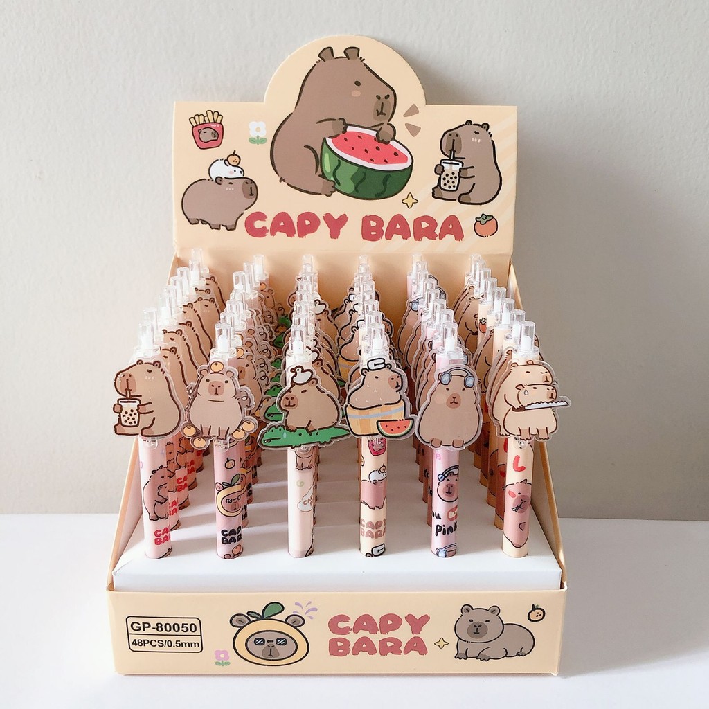 

Capybara Summer Cute Ball Pen Per Pcs Pulpen Gel Ketebalan 0.5mm