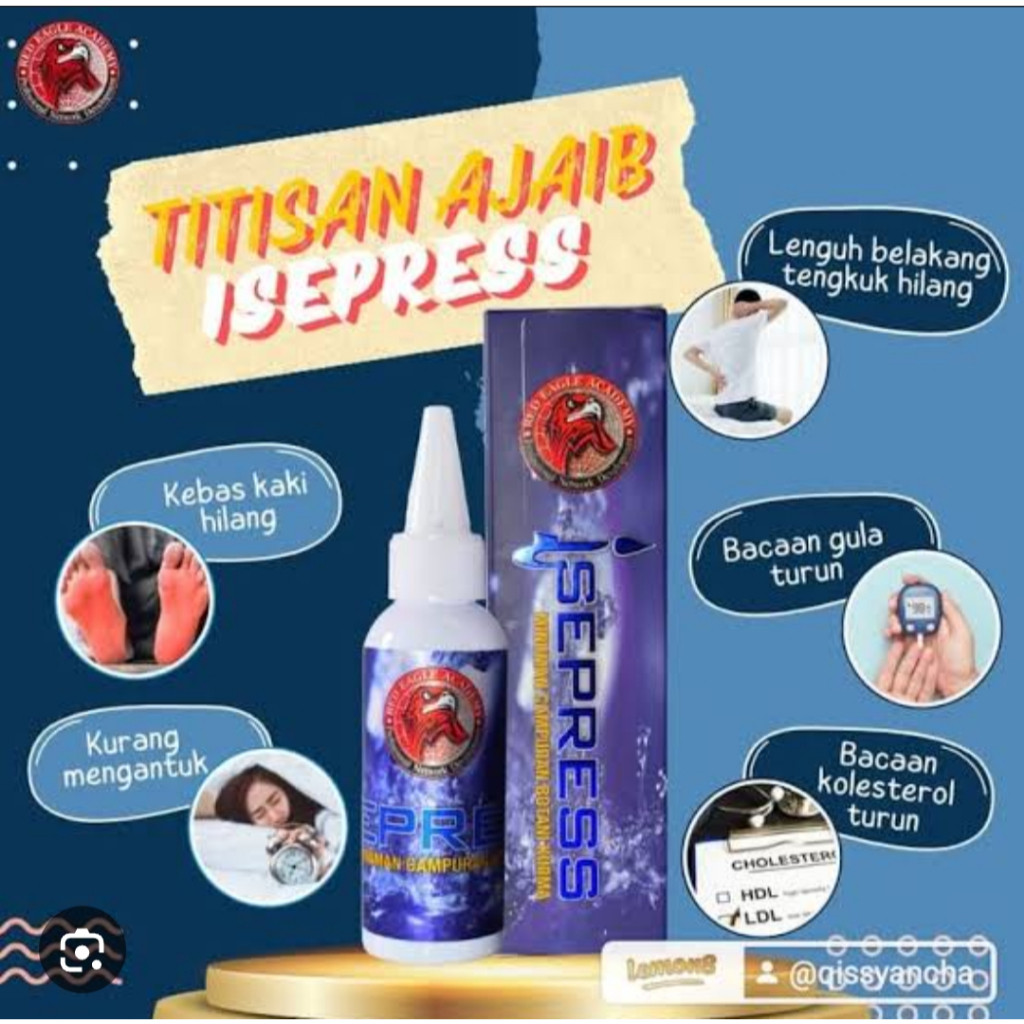 

iSepress – Minuman Botani Turunkan Gula Darah Secara Alami | Original Ready Stock 1 botol