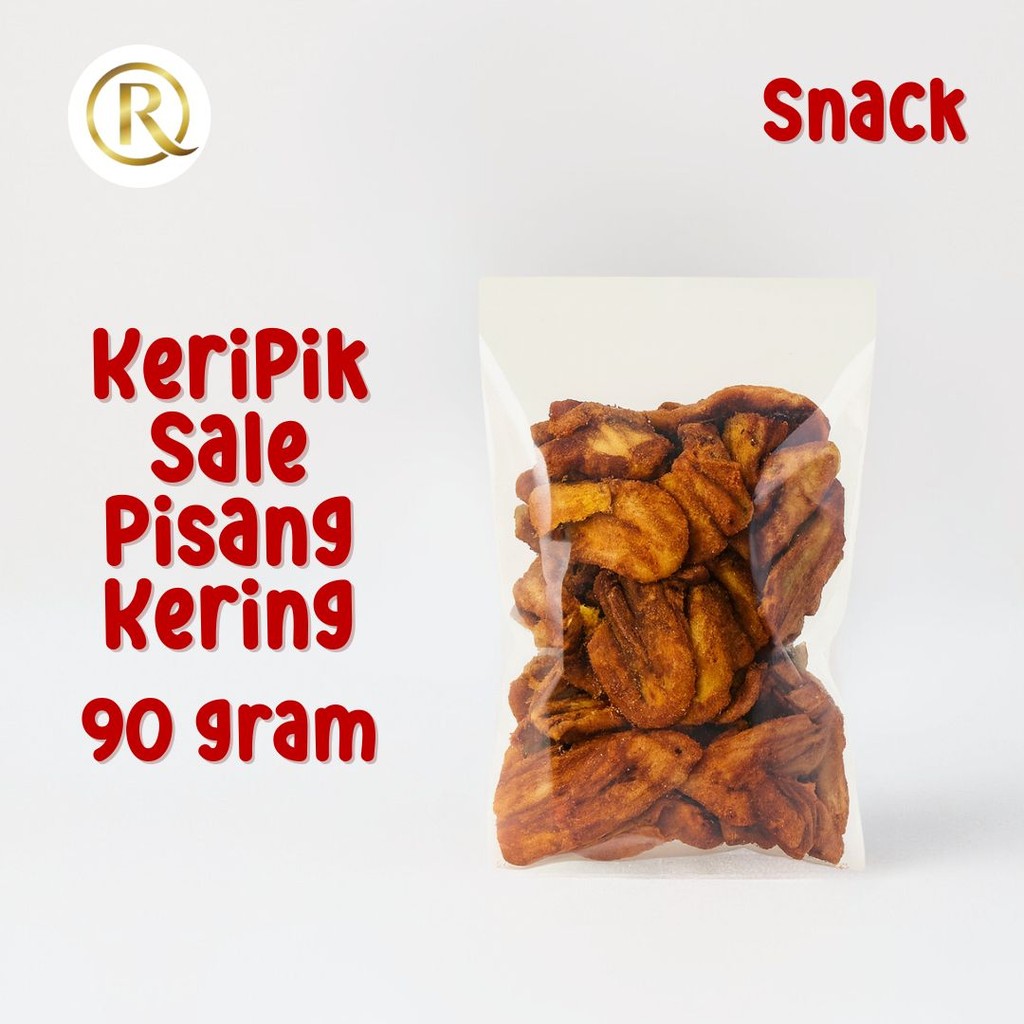 

ROSTIA Cemilan Enak Snack Keripik Sale Pisang Kering Eceran