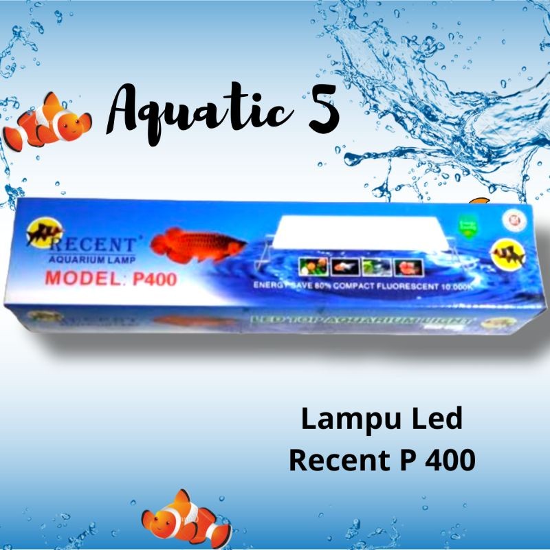 Lampu Aquarium Aquascape LED RECENT P 400
