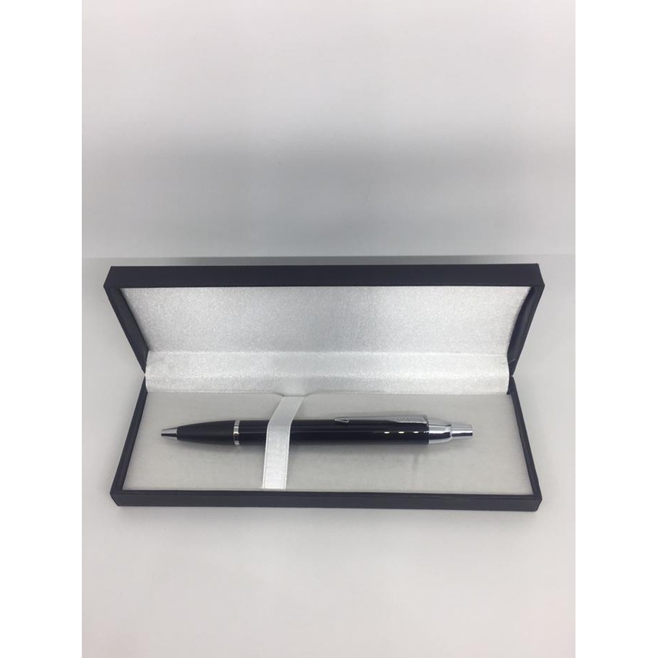 

Pulpen Promosi / Pulpen Parker IM Black TW / KW ( Klip Silver )