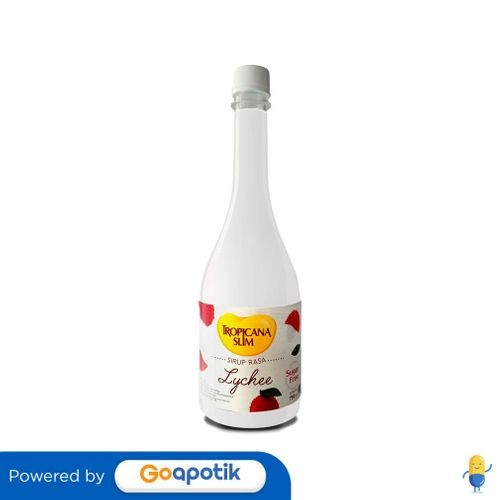 

Tropicana Slim Syrup Lychee 750 Ml Botol