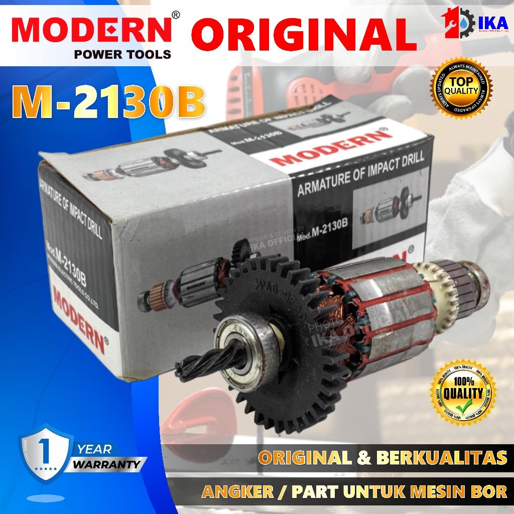 Armature Angker Bor 13 mili M 2130 M2130B Modern Gerinda gerenda grinda / Armature Angker Bor 13 mil