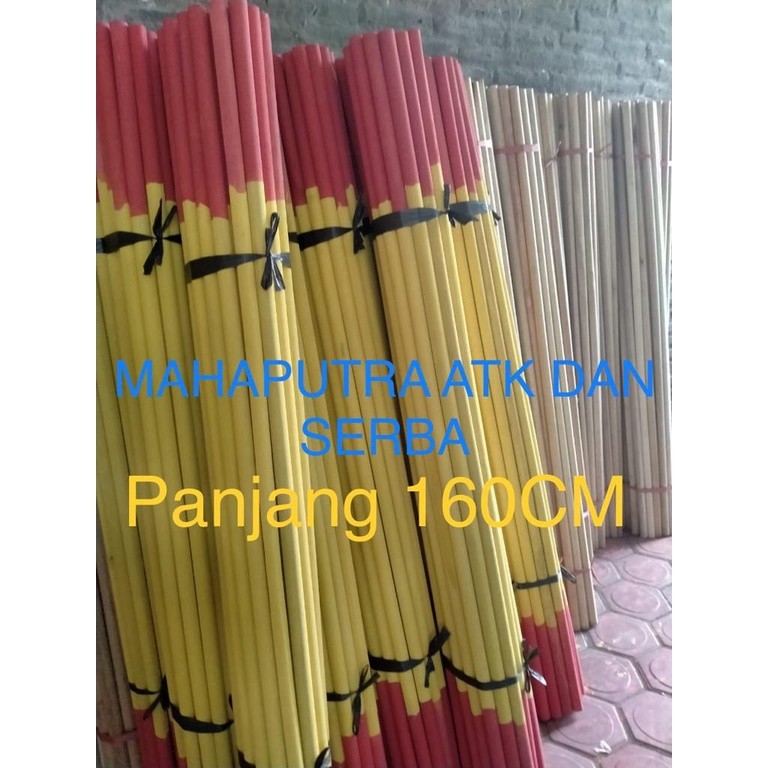 

TONGKAT PRAMUKA KAYU 160 CM POLOS WARNA MURAH GROSIR TERMURAH