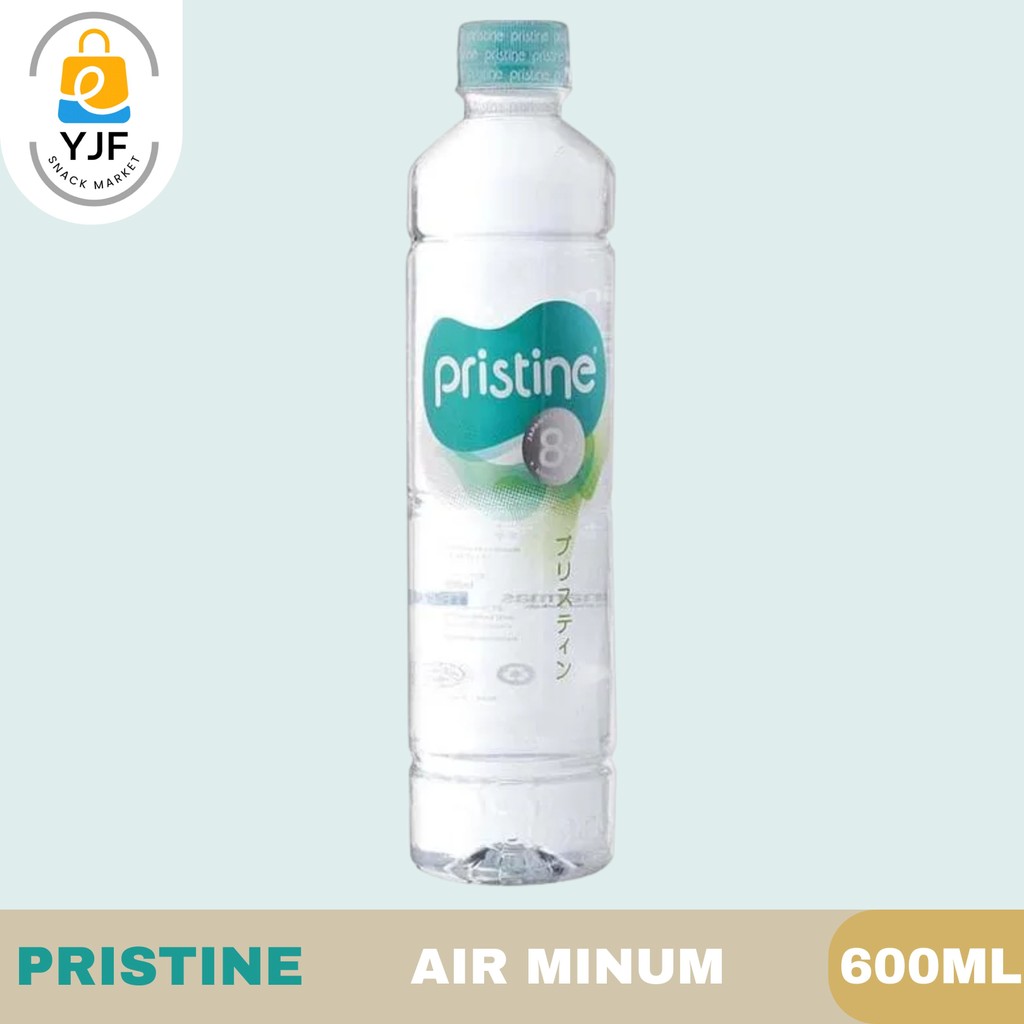 

Pristine Water 600ml - 1 PCS / Air Mineral / Air Minum/ Ph 8+