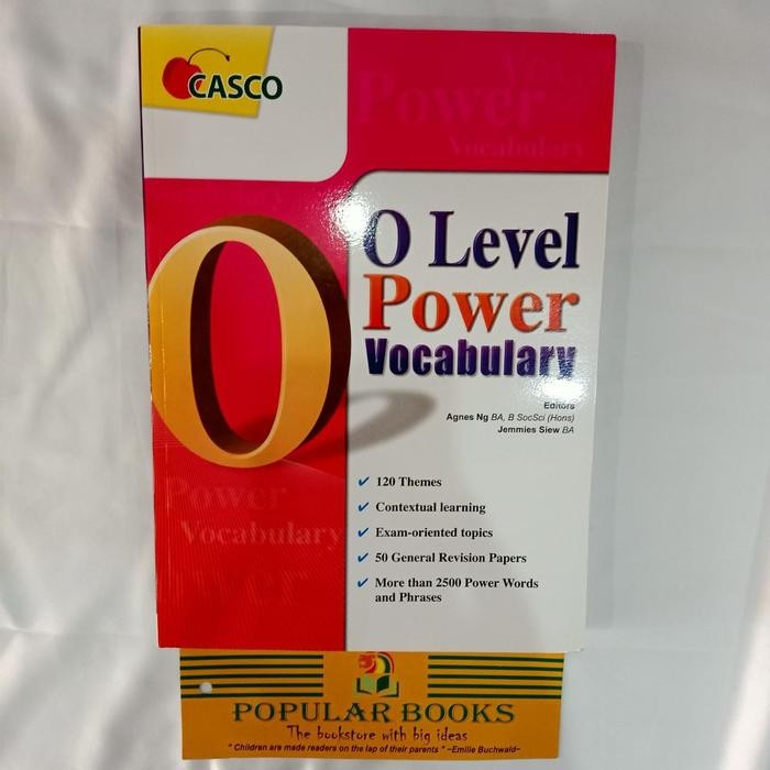 

O Level Power Vocabulary