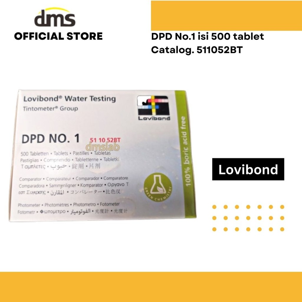 

DPD No.1, Lovibond, Cat. 511052BT