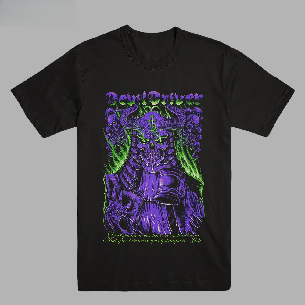 DEVILDRIVER - JUDGE NEON | T-SHIRT |  BAND MERCH
