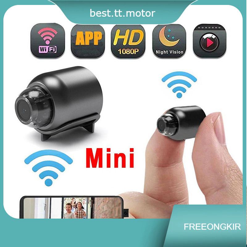 CAMERA MINI WIFI HIDDEN CAMERA Pemotretan 4K HD
