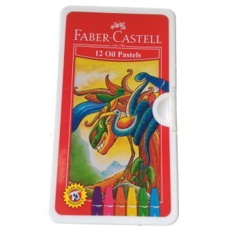 

Faber Castell Oil Pastel Crayon 12 Colour In Plastic Bag Murah