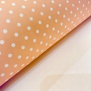 

Kertas Kado Polkadot Peach