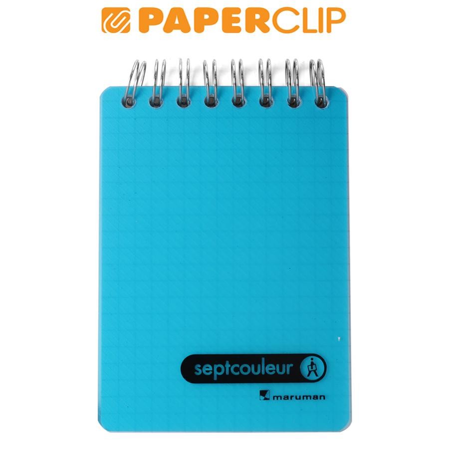

NOTEBOOK A7 MARUMAN SEPTCOULEUR N577/B-52 GRID LIGHT BLUE