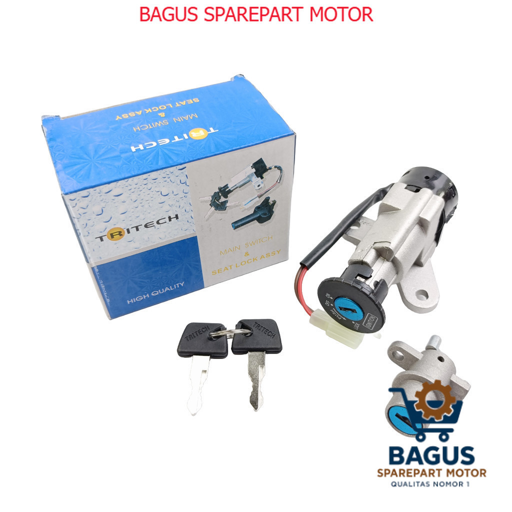 Kunci Kontak 1 Set Kunci Jok Motor Jupiter Z Part motor