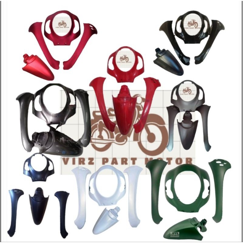 Cover Body Bagian Depan Honda Scoopy Fi New K2F Bahan Ori Cat Sendiri Scoopy Prisetige Full Halus Ba