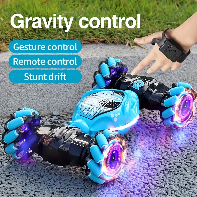 Remote control toy car, dual controller, handle remote control and bracelet remote control, supporti