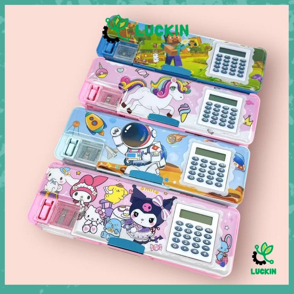 

Luckin Kotak Pensil Magnet Kalkulator / Tempat Pensil Karakter Calculator/Pensil Box Lucu