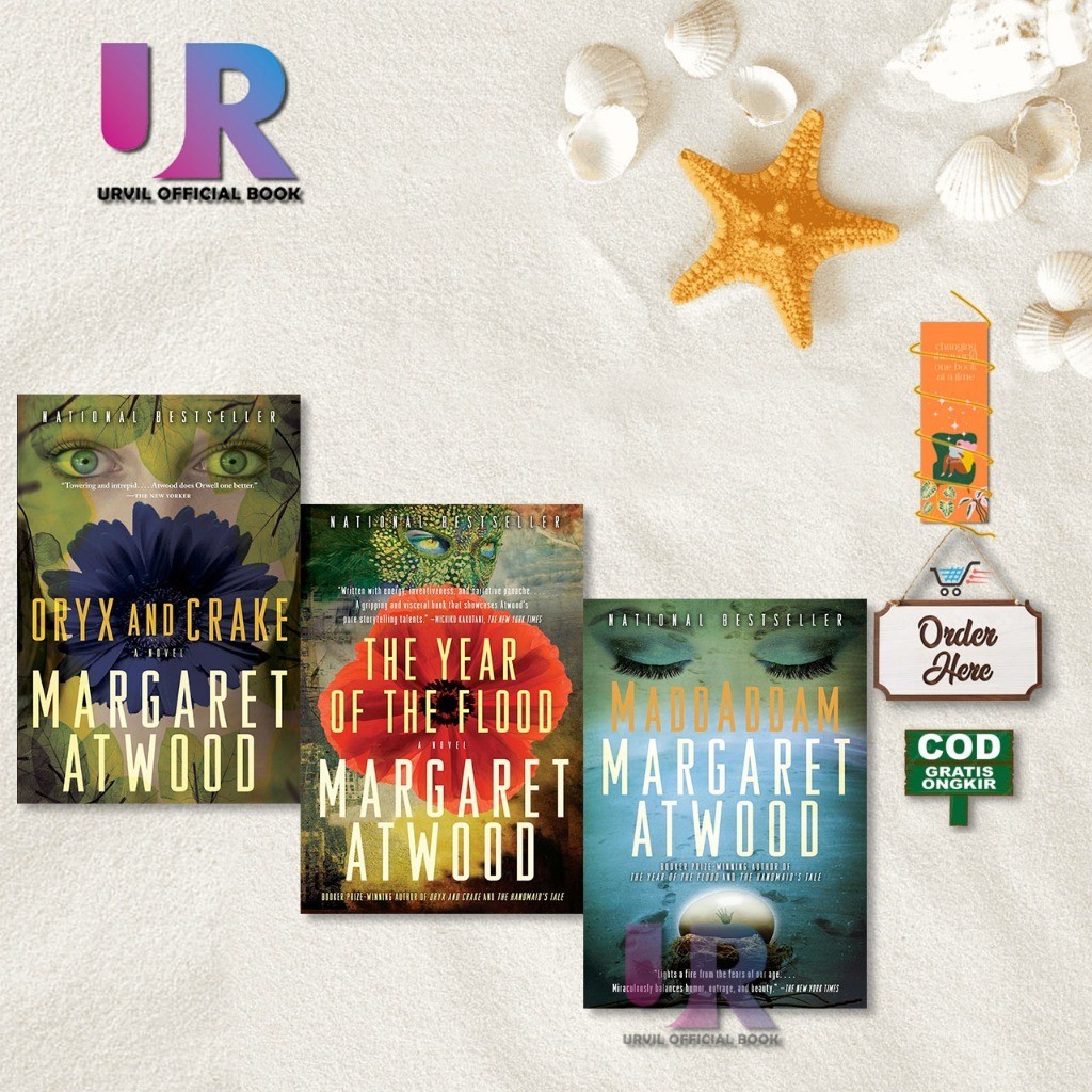 Oryx and Crake - The Year of the Flood - MaddAddam By Margaret Atwood (English)