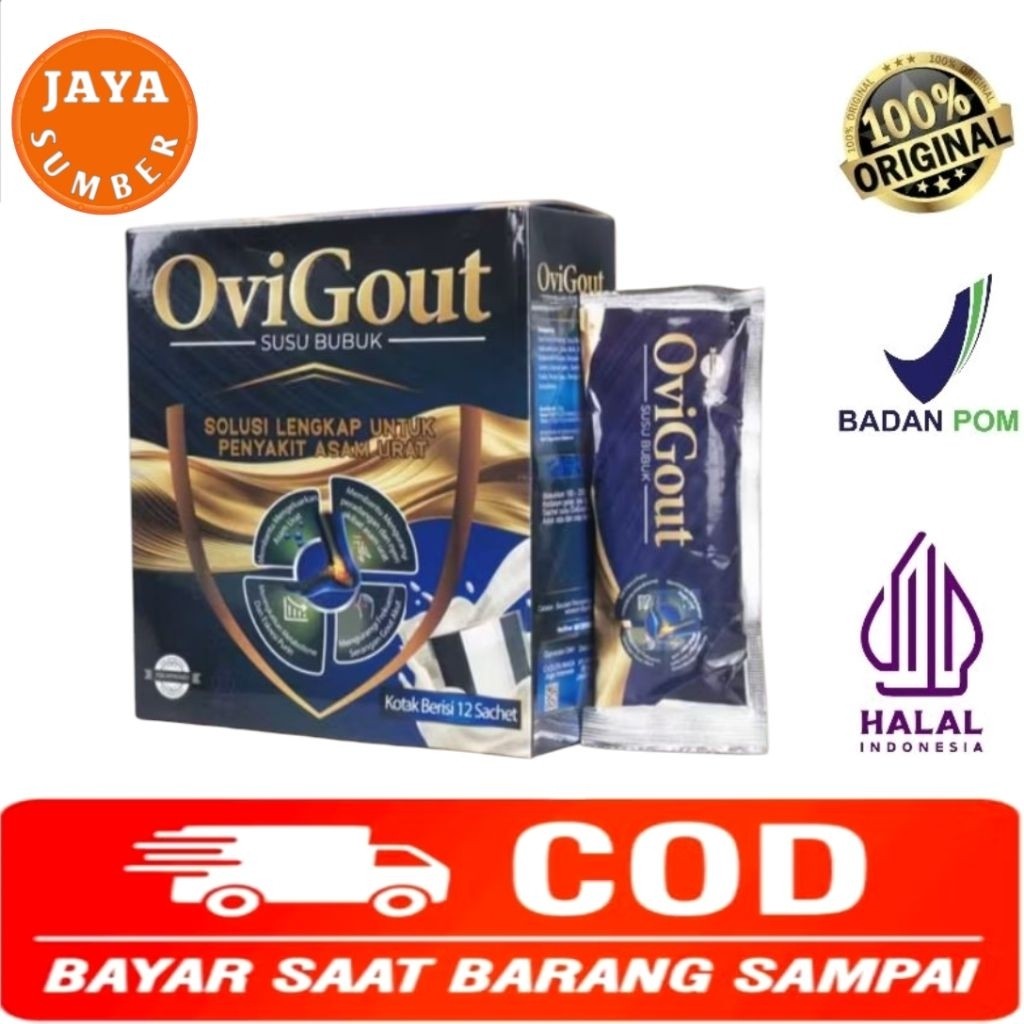 

OVIGOUT Susu Milk OVIGOUT Atasi Asam Urat Nyeri Sendi / SUSU OVIGOUT ORIGINAL