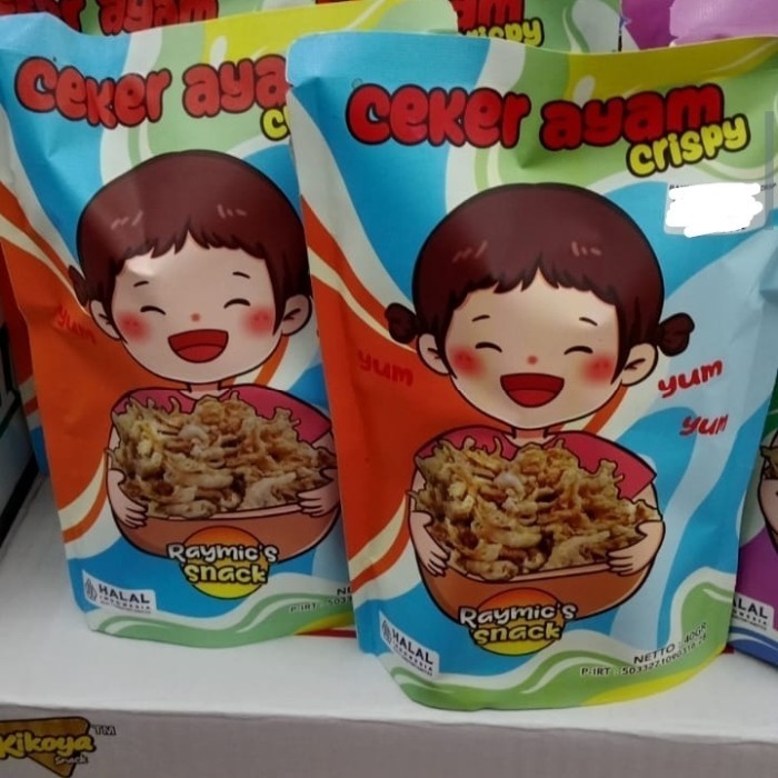 

Raymic Snack ceker ayam crispy cemilan 40gr