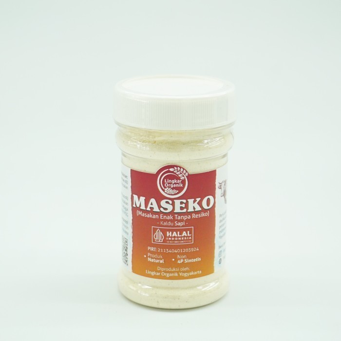 

Lingkar Organik Maseko Sapi Natural 100gr botol - Kaldu MPASI bayi