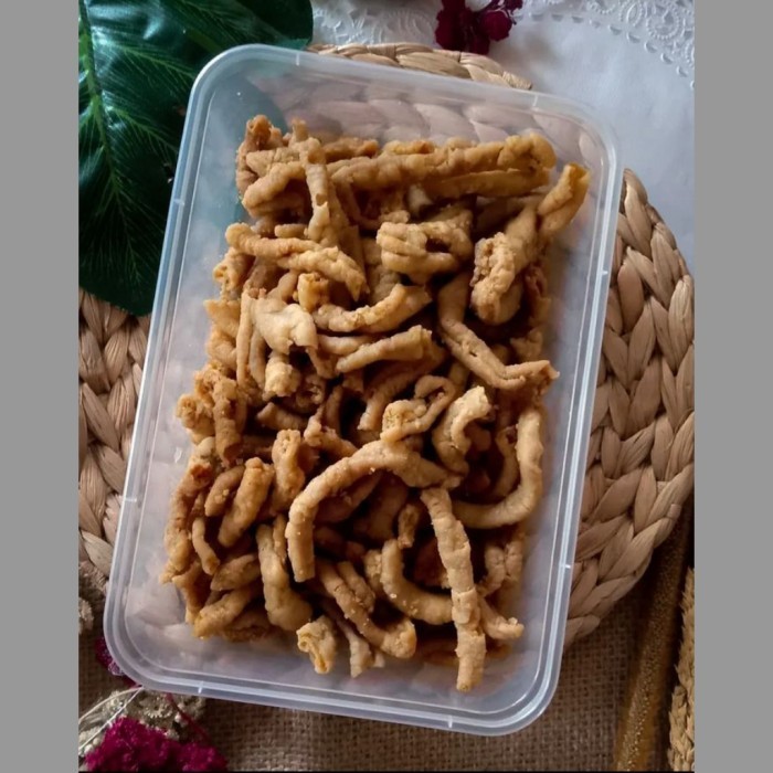 

Kripik Usus Ayam Crispy Original 500gr