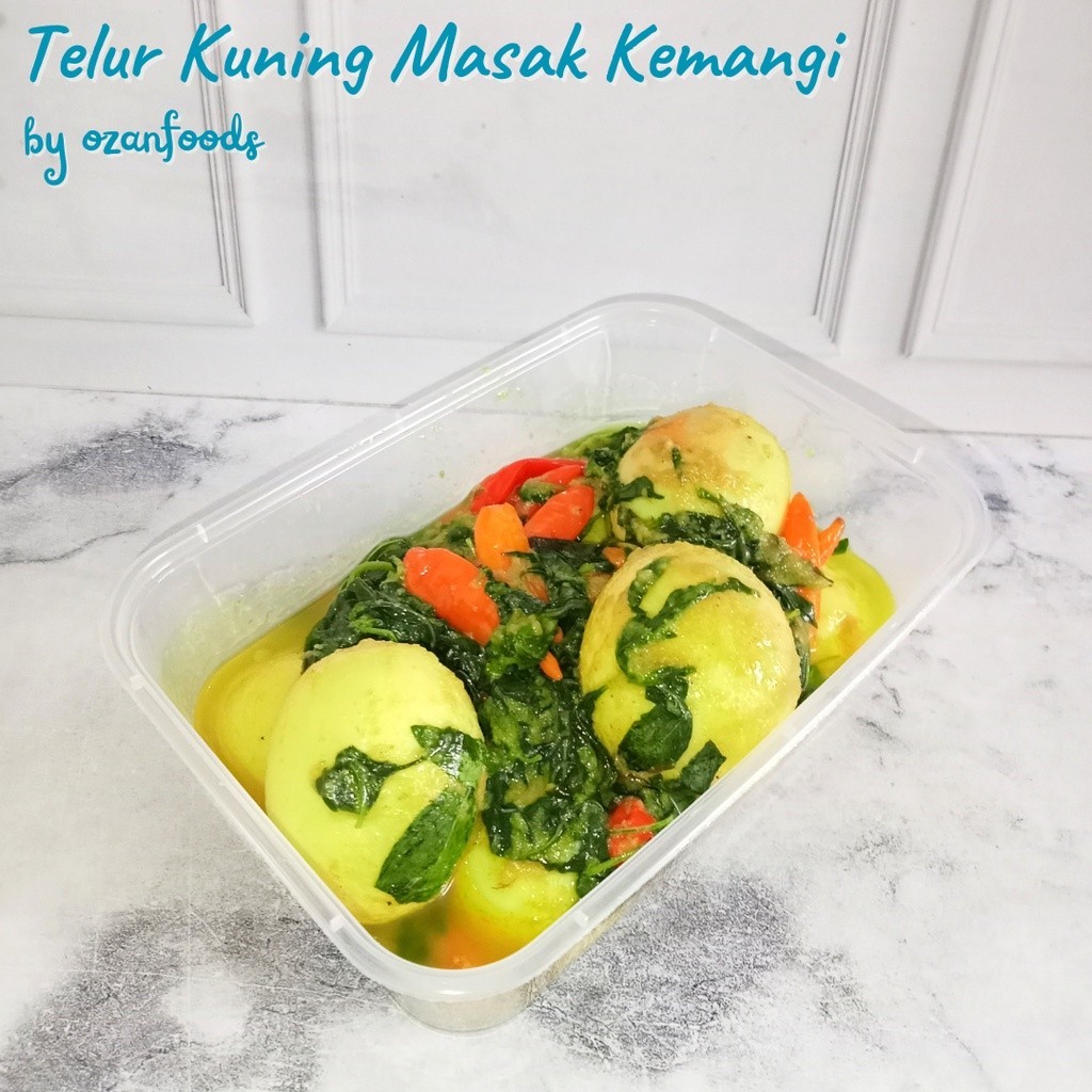 

Telur Kuning Masak Kemangi