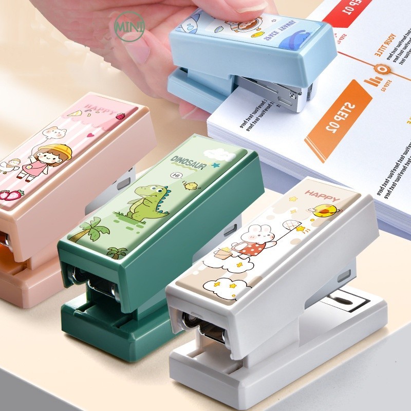 

(Ready) Stapler Mini Portabel Motif Lucu / Staples Kecil Lucu Imut Fs