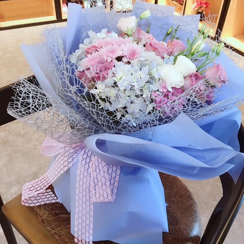 

RB [50 X 450 Cm] Flower Mesh Korean Jaring Besar / Polynet FW-EA