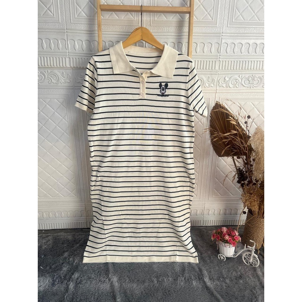 Dress Kanita Rajut Halus / Dress Knit Wanita Lembut