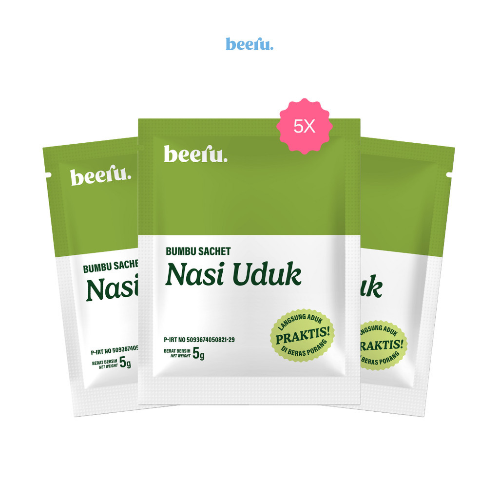 

Beeru Bumbu Sachet Nasi Uduk isi 5pcs