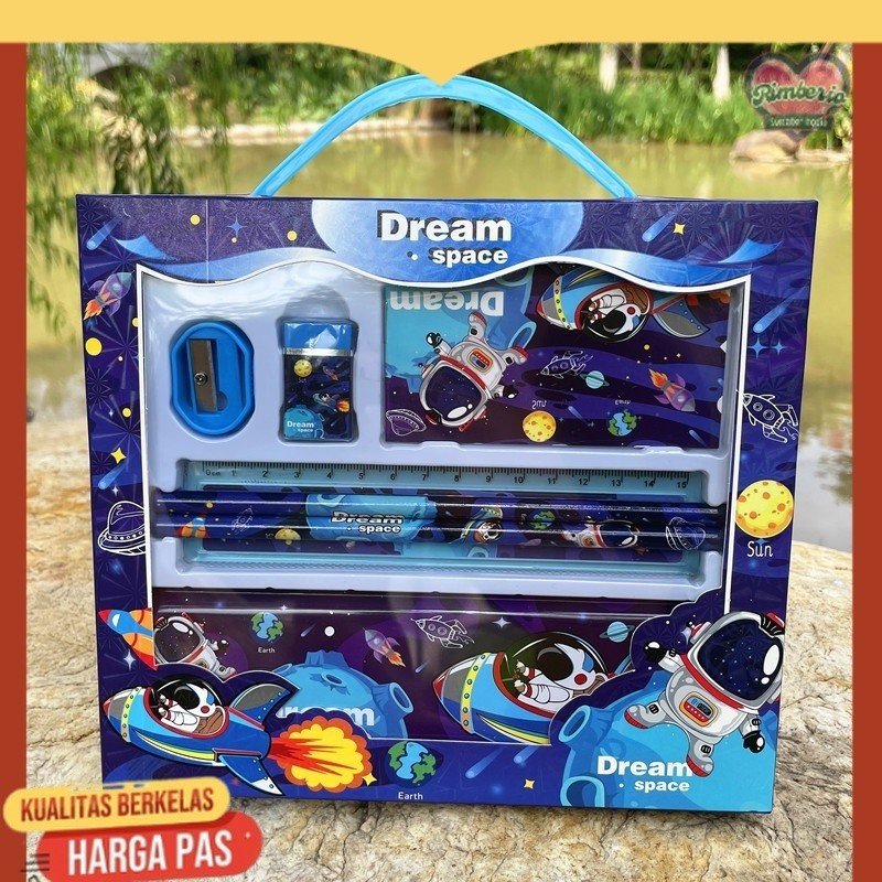 

Alat Tulis Set 7 in 1 / Alat Tulis Karakter