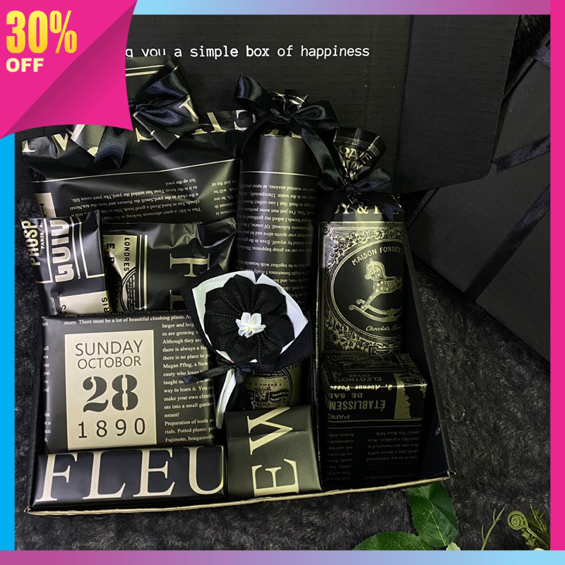 Hampers Murah Lebaran Idul Fitri Natal Kekinian / GIFTBOX HAMPERS SPESIAL BUNGKUS KADO