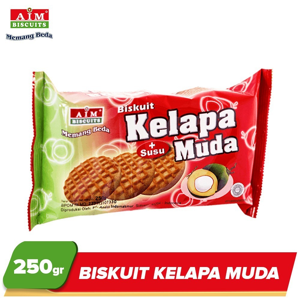 

AIM Biskuit Kelapa Muda 250g