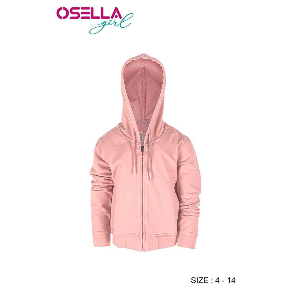Osella Kids Basic Hoodie Jacket 336240011 | Jaket Anak Perempuan