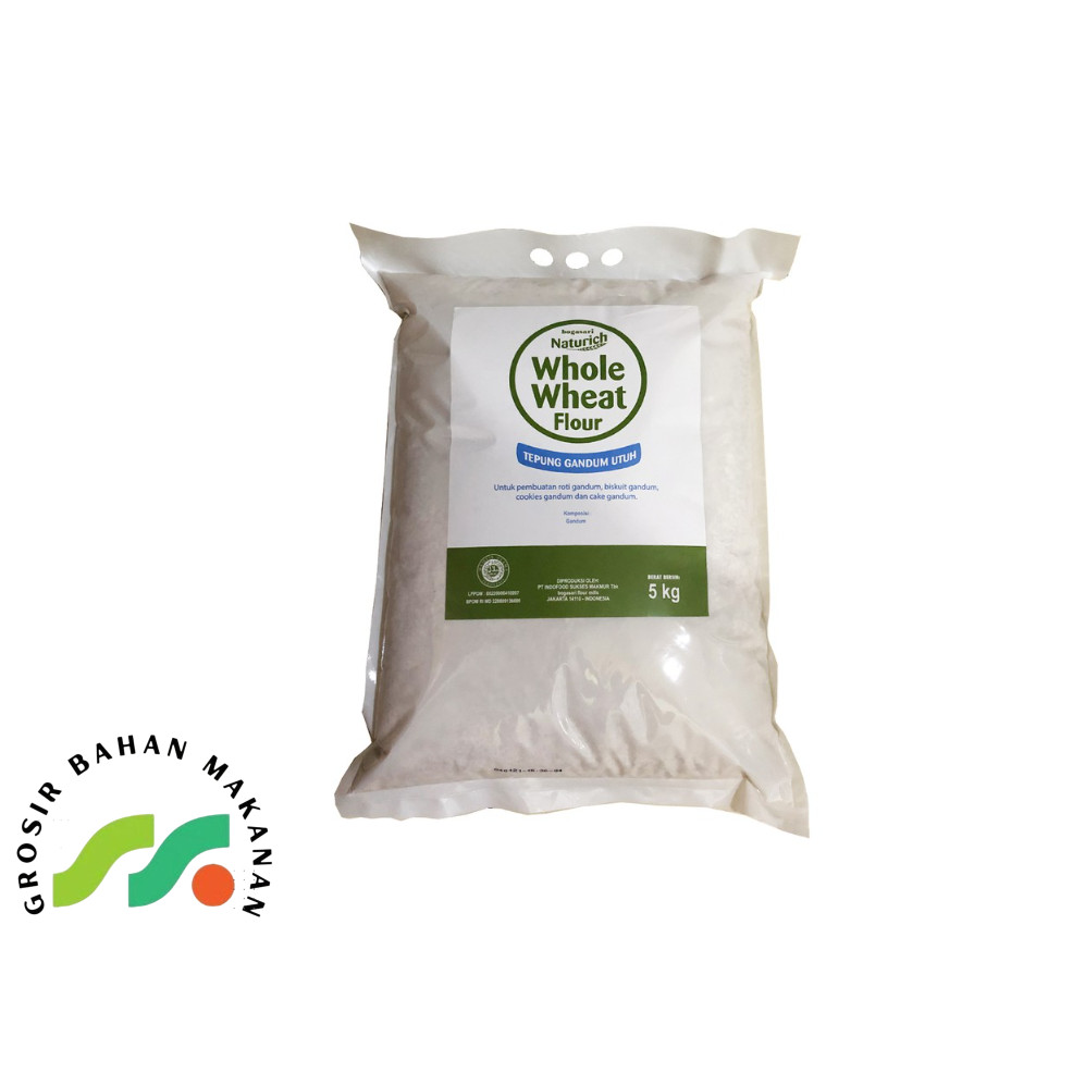 

WHOLE WHEAT FLOUR 5KG NATURICH